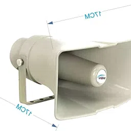 won Horn Speaker WN-10 (10 watts, with line Matching) with High Sound Quality (Pack of 1) Outdoor PA System image 2