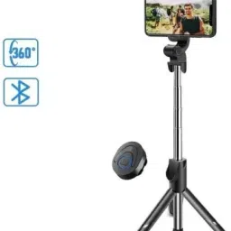 Wanzhow Best Tripod Stand Selfie Stick for for Mobile and All Smart Phones Selfie Stick 3 Axis Gimbal for Mobile-26