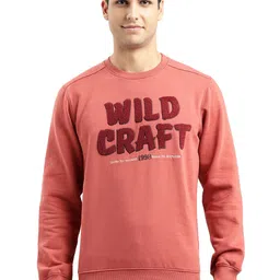 Wildcraft Men Rust Printed Sweatshirt-58
