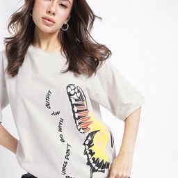 Stylecast X Hersheinbox Modern Vibe Graphic Printed Oversized T-shirt-image-30