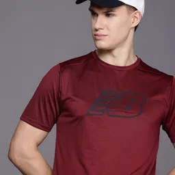 New Balance Brand Logo Printed Sports T-shirt-image-55