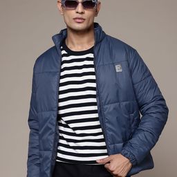 The Roadster Lifestyle Co. Mock Collar Lightweight Padded Jacket-picture-31