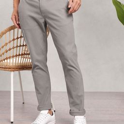 Nautica Men Slim Fit Chinos Trousers-image-89