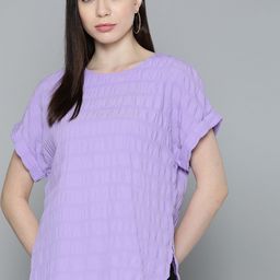 Chemistry Self Design Crepe Top-image-9