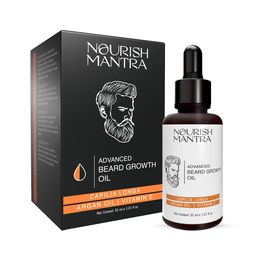 Nourish Mantra Men Advanced Beard Growth Oil - 30ml-4