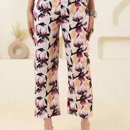 GULABOSITABO Women OriginalFloral Printed Trousers-image-73