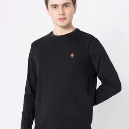 Red Tape Round Neck Long Sleeves Pure Cotton T-shirt-image-15