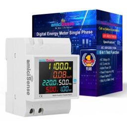 amiciSense 6 in 1 AC 40-300V 100A Digital Energy Meter-17
