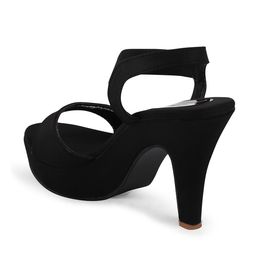 JM Looks Open Toe Platform Heels With Backstrap image 5