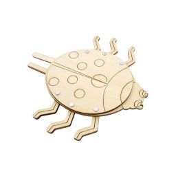 DIY Ladybugs Puzzle STEM Kit Wooden Ladybugs Educational Science Assembly Blocks Toys Physics Experiment Kit - RS6324DIY Ladybugs Puzzle STEM Kit Wooden Ladybugs Educational Science Assembly Blocks Toys Physics Experiment Kit - RS6324 image 1