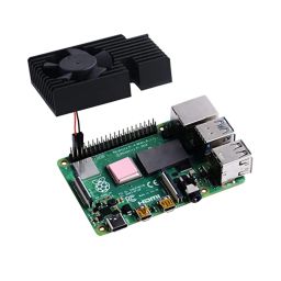 Raspberry Pi 4 Fan Heatsink, RPI Aluminum Heatsink Cooling Kit For Raspberry Pi 4B/3B/3B+ (B Plus)- RS2849Raspberry Pi 4 Fan Heatsink, RPI Aluminum Heatsink Cooling Kit For Raspberry Pi 4B/3B/3B+ (B Plus)- RS2849 image 3