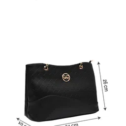 Rocia Textured PU Structured Shoulder Bag image 5