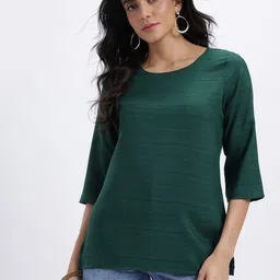 Anouk Rustic Melange Effect Kurti image 4