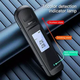 Robustt Compact & Portable Non-Contact Alcohol Testing Machine LCD Digital Display (Pack of 5) image 2
