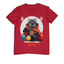 TeeSlix Unisex Red Tshirts-3