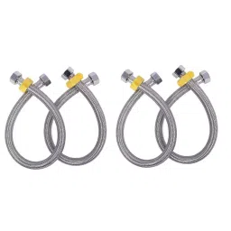 CLINTON Stainless Steel 304 Grade Connection Pipe 24 inch Silver (Pack of 6)-picture-20