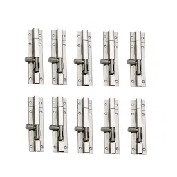 WIDOMA 4 Inch Stainless Steel Two Tone Finish Tower Bolt, M3001410 (Pack of 10)-image-62