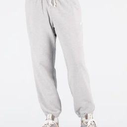 New Balance Light Grey Regular Fit Sports Joggers-image-87
