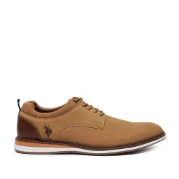 U.S. Polo Assn. Men's LAURITZ Tan Derby Shoes-picture-10