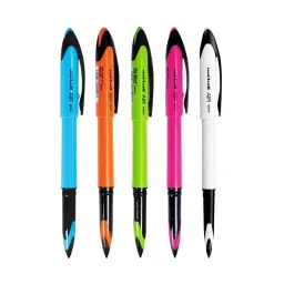 Uni uni-ball Air UBA 188 EL M 0.5 mm Fine Roller Ball Pen, Assorted (Pack of 5 Pcs)-24
