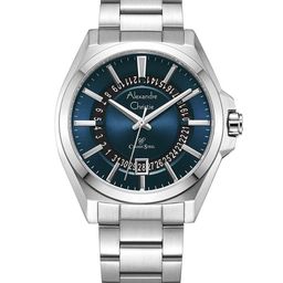 Alexandre Christie Men Mother of Pearl Dial & Stainless Steel Bracelet Style Straps Analogue Watch-picture-14