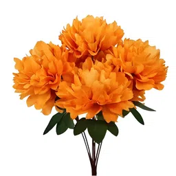 XERGY Orange 1 Pieces Peony Artificial Flower-picture-23