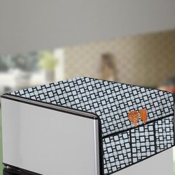 The Furnishing Tree Grey Plastic Refrigerator Cover-image-51
