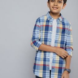 Nautica Boys Checked Casual Shirt-image-88