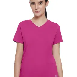 Amante Pink Cotton Sports T-Shirt-image-33