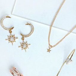 Joker & Witch Star struck Necklace Set with Bracelet & Ring-image-60