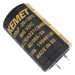 Kemet Snap In / Screw Terminal Aluminium Electrolytic Capacitor 15000Uf, 40V, Alu Elec, Qc/Snap-In, ALC70A153CD040-image-24