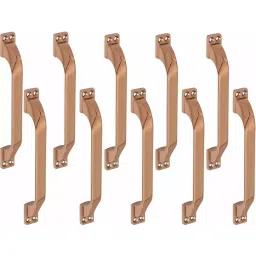 Atom Zinc Gold Glossy Finish Cabinet/Drawer Handle, CH-ZN-TWIST-RG-06-110 (Pack of 10)-image-94