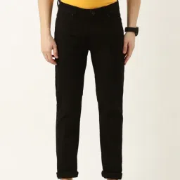 Peter England Jeans Black Regular Fit Jeans-picture-27