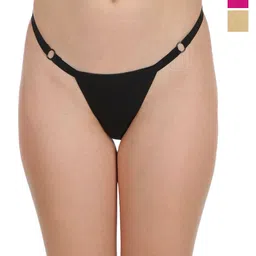 SELFCARE Pack Of 3 Low Rise Seamless Thongs Briefs SN2905-picture-18