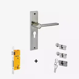 Dorset Odiun ML ODI 254 mm(10 Inch) GMHG Finish Combo Lock Sets With Coin and Knob Cylinder (70mm)-picture-45