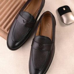 Clog London Men's Brown Formal Loafers-image-70