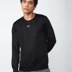 Reebok Black Regular Fit Sweatshirt-image-71
