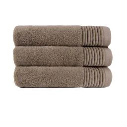 DDECOR Live Beautiful Beige Cotton 520 GSM Bath Towel - Set of 1-image-78