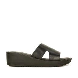 Bata Women's Black Casual Wedges-image-82