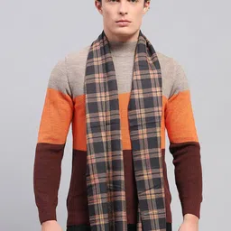 Monte Carlo Men Checked Acrylic Mufflers-image-27