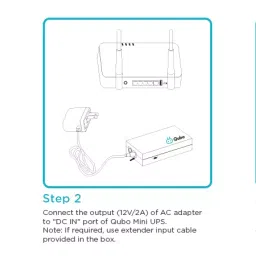 Qubo Mini UPS for Router image 3