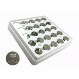 Maxell CR2032 3 V Silver Coin Cell Battery with Tray (Pack of 200)-19