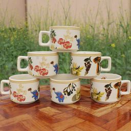 laghima jadon Beige Ceramic Cups-24