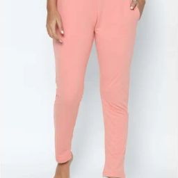 Allen Solly Pink Cotton Pyjamas-image-24