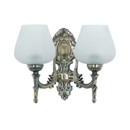 Fos Lighting Wall Light 40 W Mild Steel Brass Antique, Corn-MS-BRSA-Panmool-WL2-image-86