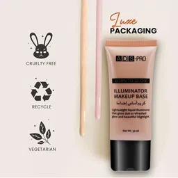 A.D.S Born To Glow Illuminator Makeup Base Foundation 30ml Shade-01 image 3