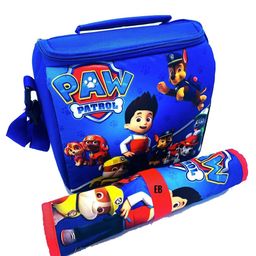 Echo Boomers Paws Print Insulated Tiffin Lunch Bag & Rolled Dinning TableMat Combo Set-image-54