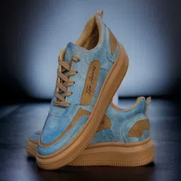 The Aurous Men Printed Suede Sneakers-16