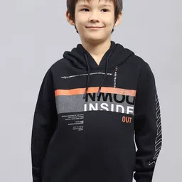 Monte Carlo Boys Typography Printed Hooded Sweatshirt-image-97