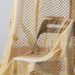 IVAZA Single Polyester Sheer Long Door Curtain-image-88